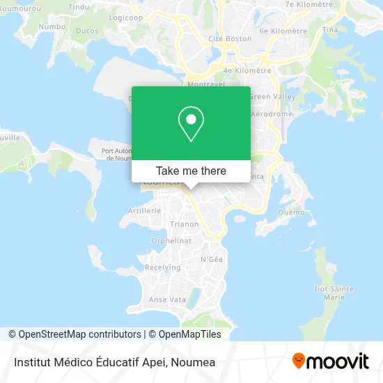 Institut Médico Éducatif Apei map