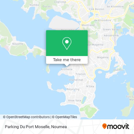 Parking Du Port Moselle map