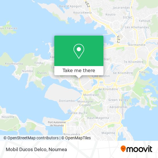 Mobil Ducos Delco map