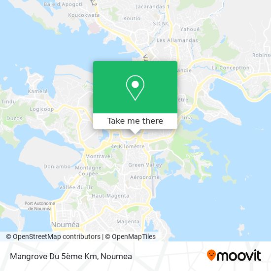 Mangrove Du 5ème Km map