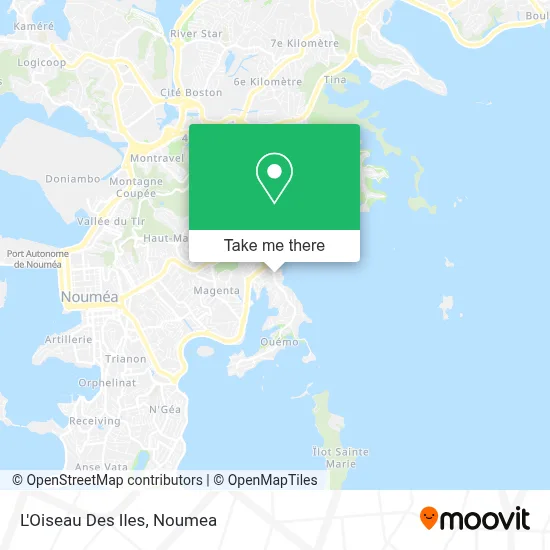 L'Oiseau Des Iles map