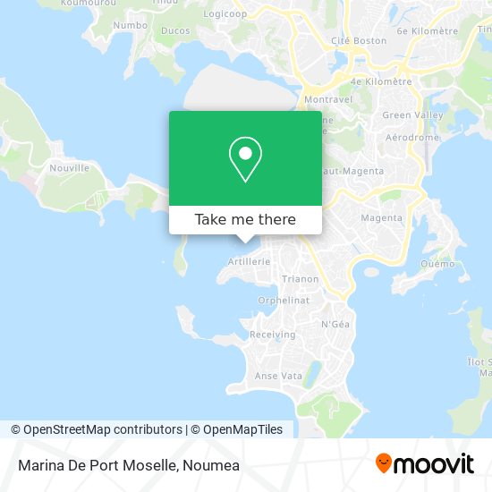 Marina De Port Moselle map