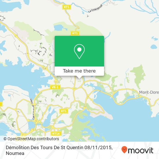 Démolition Des Tours De St Quentin 08 / 11 / 2015 map