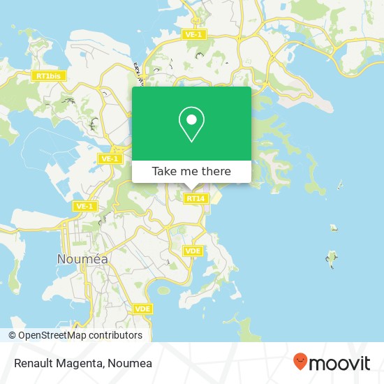 Renault Magenta map