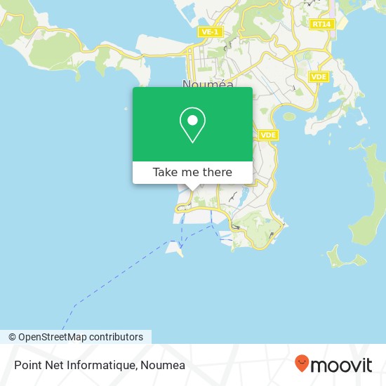 Point Net Informatique map