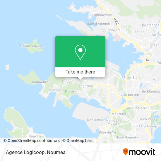 Agence  Logicoop map