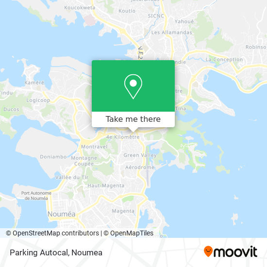 Parking Autocal map