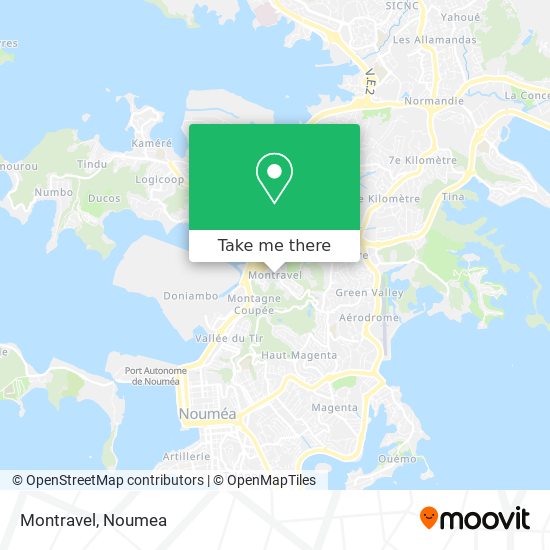 Montravel map