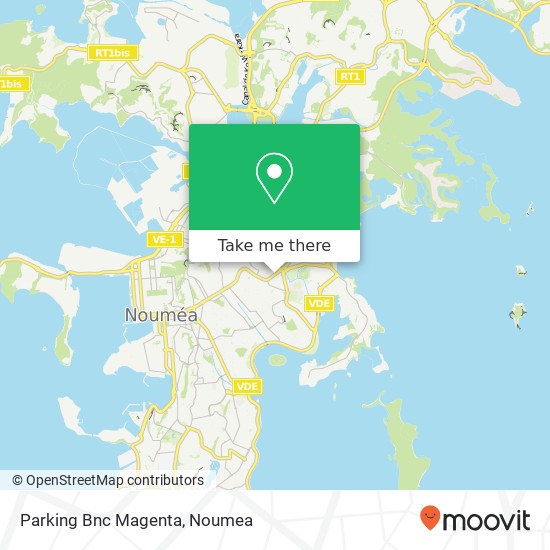 Parking Bnc Magenta map