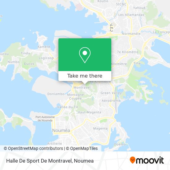 Halle De Sport De Montravel map