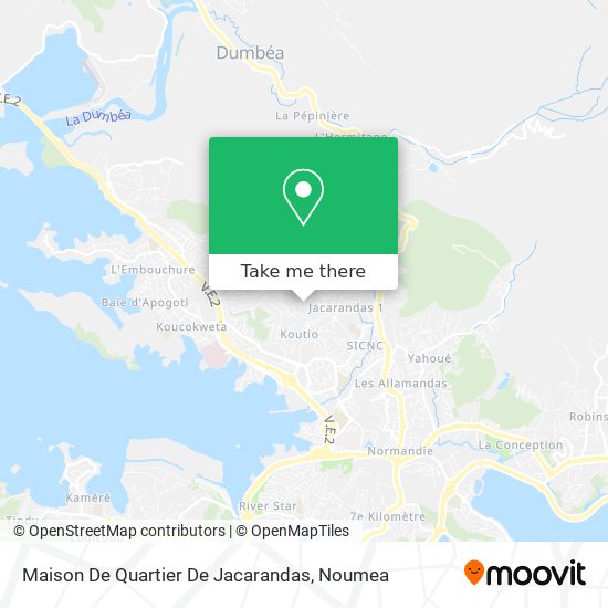 Maison De Quartier De Jacarandas map