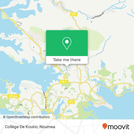Collège De Koutio map