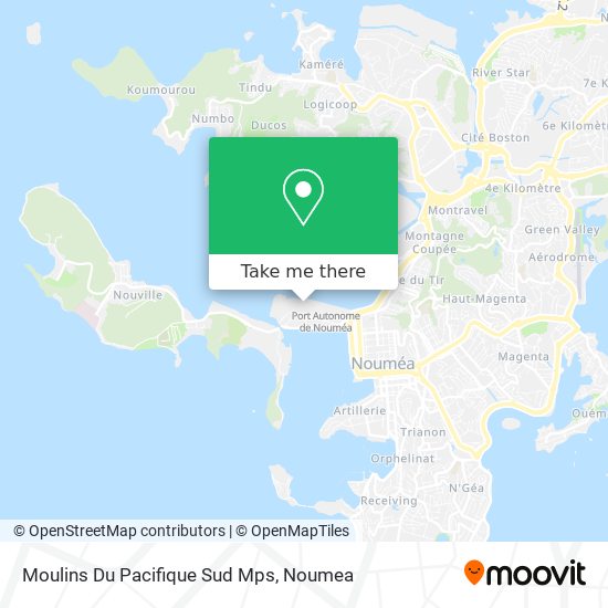 Moulins Du Pacifique Sud Mps map