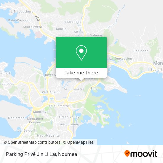 Parking Privé Jin Li Laï map