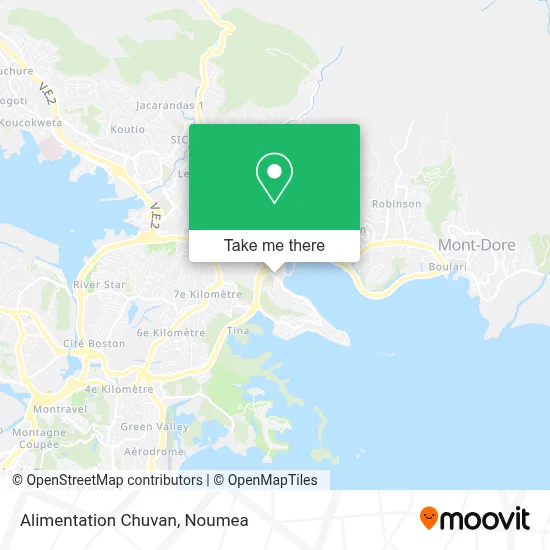 Alimentation Chuvan map