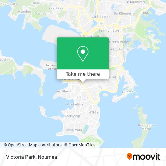 Victoria Park map