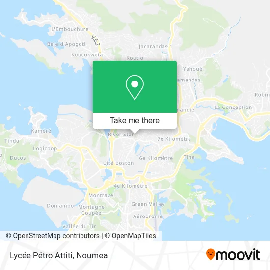 Lycée Pétro Attiti map