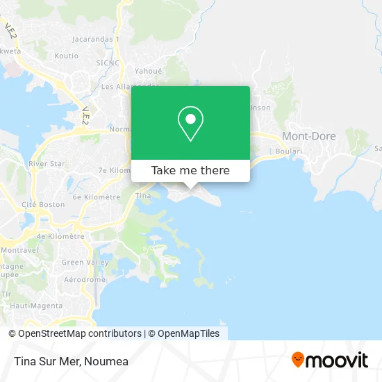 Tina Sur Mer map