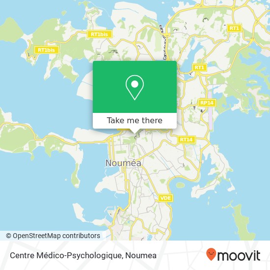 Centre Médico-Psychologique map