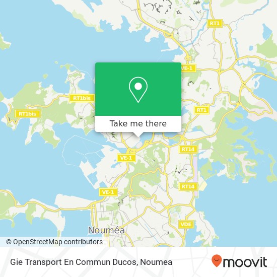 Gie Transport En Commun Ducos map