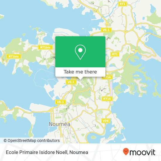 Ecole Primaire Isidore Noell map