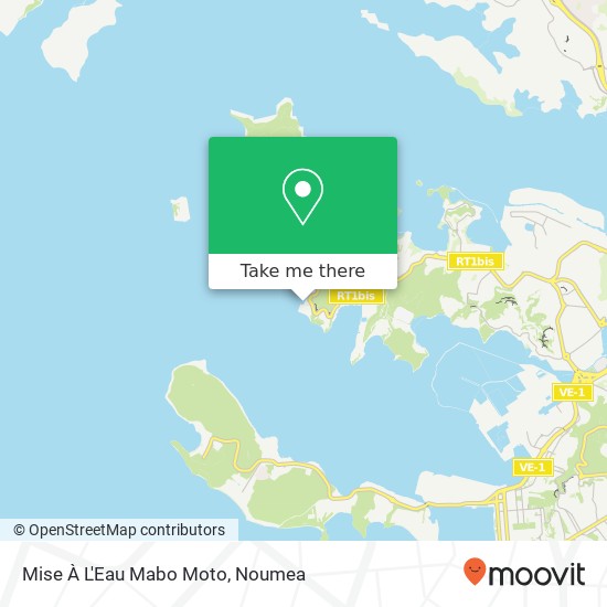 Mise À L'Eau Mabo Moto map