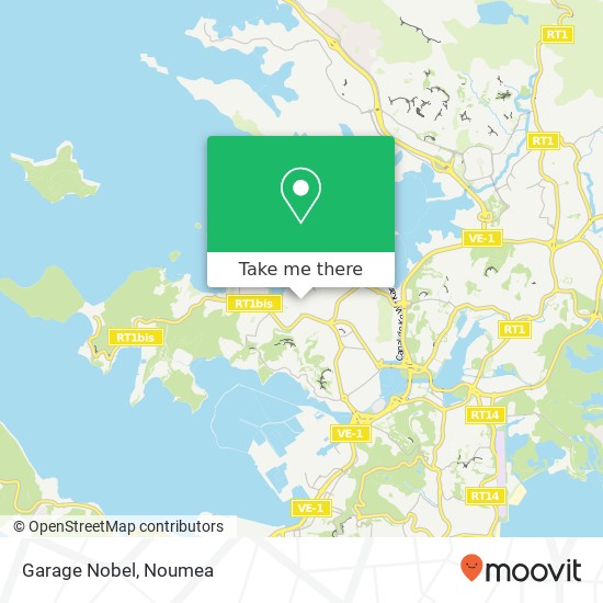 Garage Nobel map