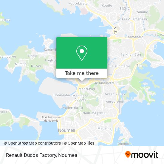 Renault Ducos Factory map