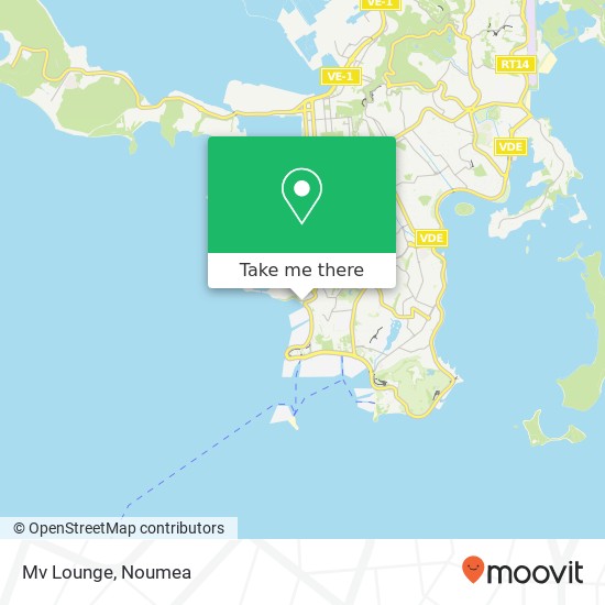 Mv Lounge map