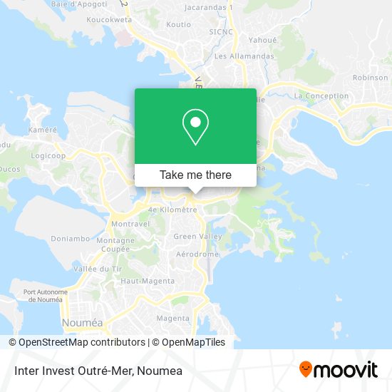 Inter Invest Outré-Mer map