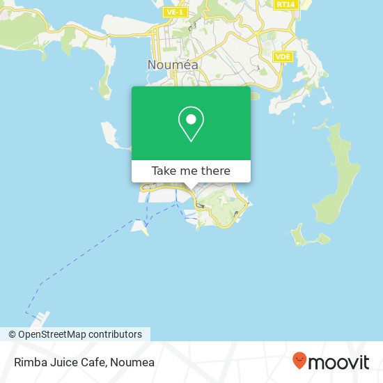 Rimba Juice Cafe map