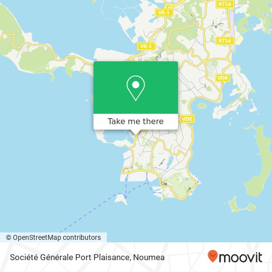 Société Générale Port Plaisance map