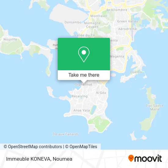 Immeuble KONEVA map