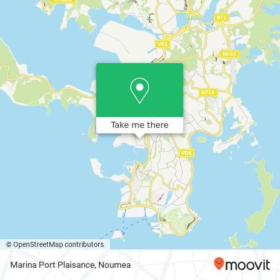 Marina Port Plaisance map