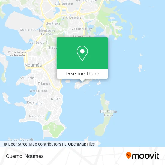 Ouemo map