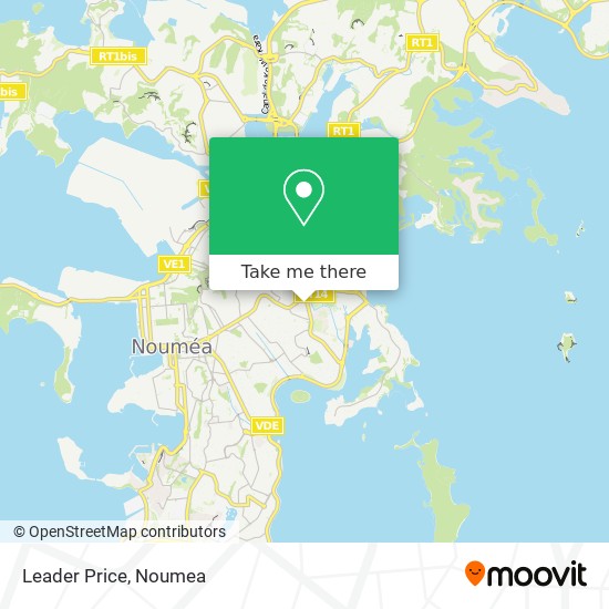 Leader Price map