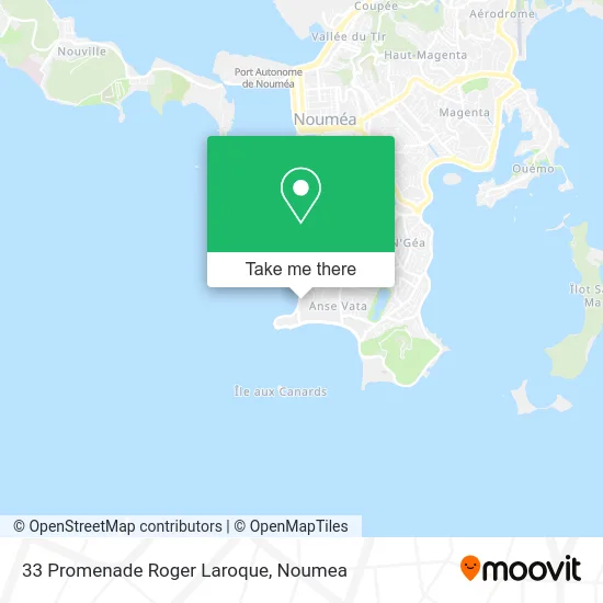 33 Promenade Roger Laroque map