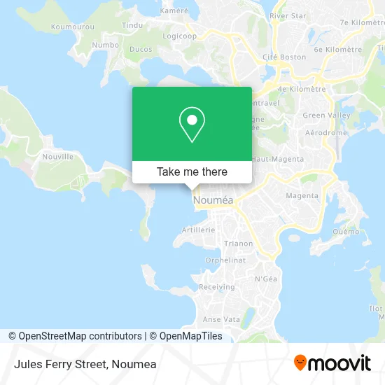 Rue Jules Ferry map
