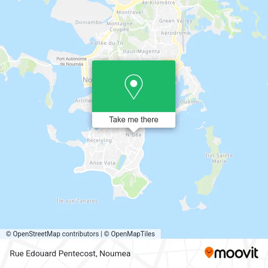 Rue Edouard Pentecost map