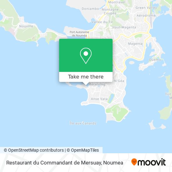 Restaurant du Commandant de Mersuay map