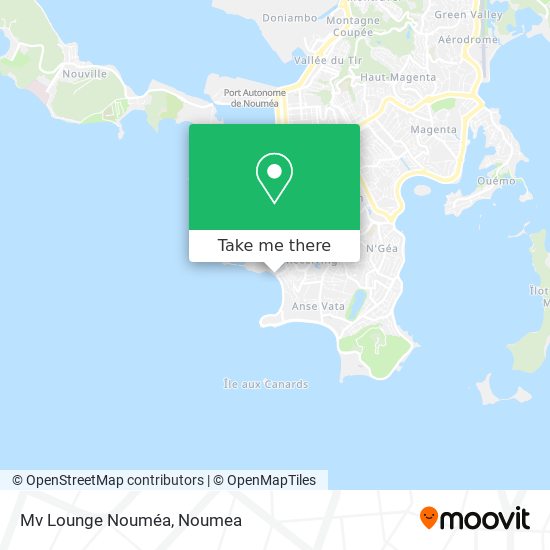Mv Lounge Nouméa map