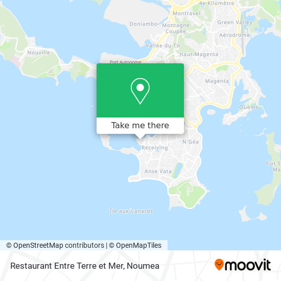 Restaurant Entre Terre et Mer map