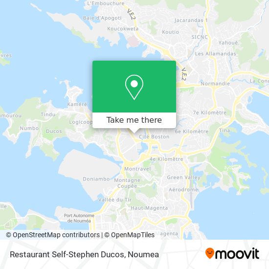 Restaurant Self-Stephen Ducos map
