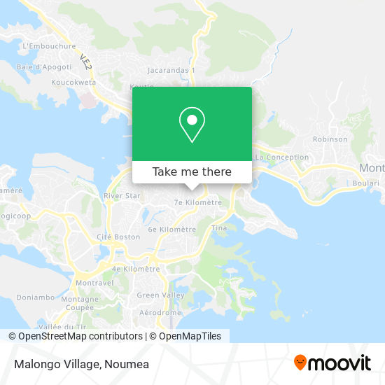 Malongo Village map