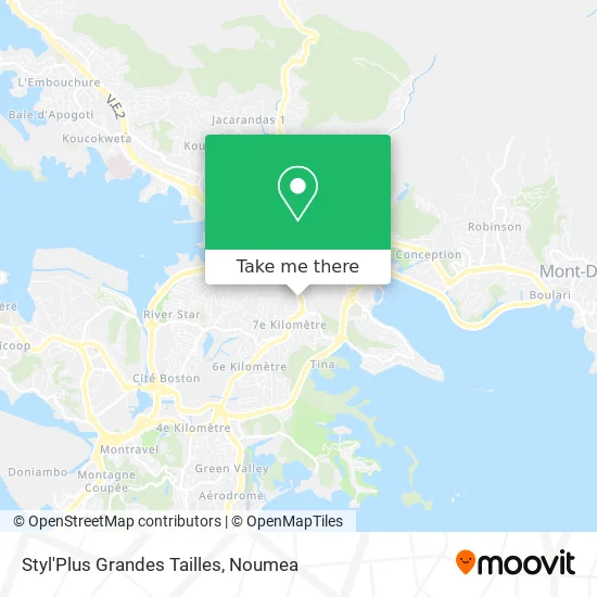 Styl'Plus Grandes Tailles map