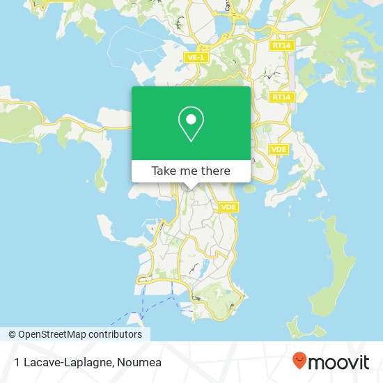1 Lacave-Laplagne map