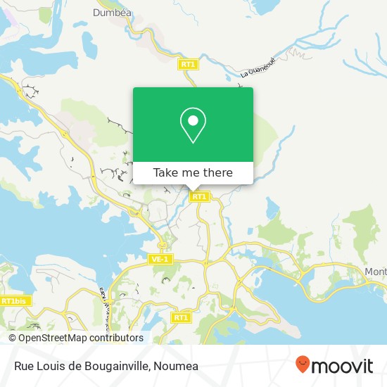 Rue Louis de Bougainville map