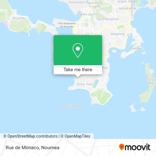 Rue de Monaco map