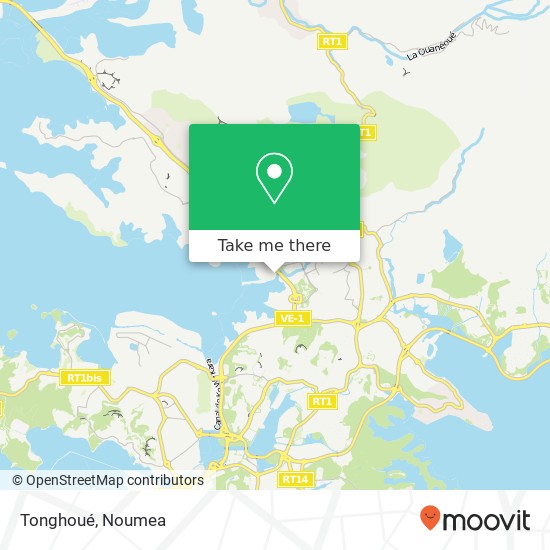 Tonghoué map