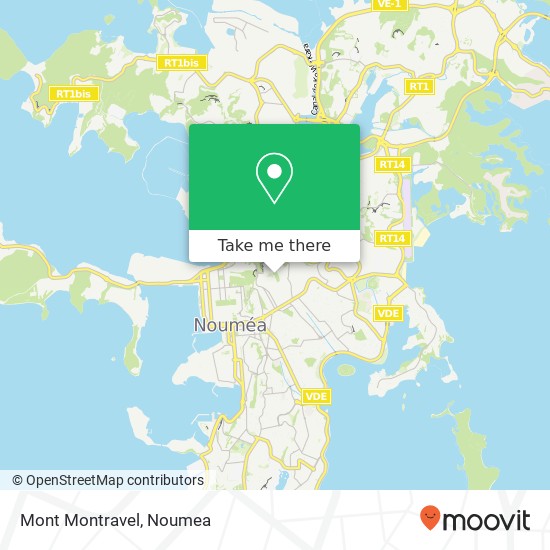 Mont Montravel map